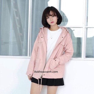 ÁO KHOÁC KAKI NÚT ĐỒNG