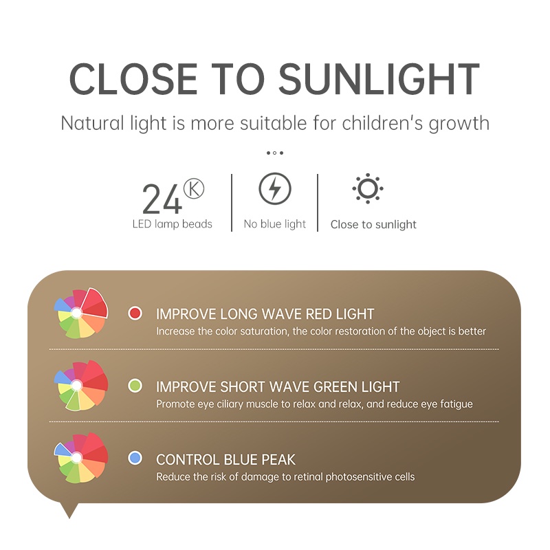 Đèn LED Đọc Sách USB Cảm Ứng 3 Độ Sáng Điều Chỉnh Linh Hoạt