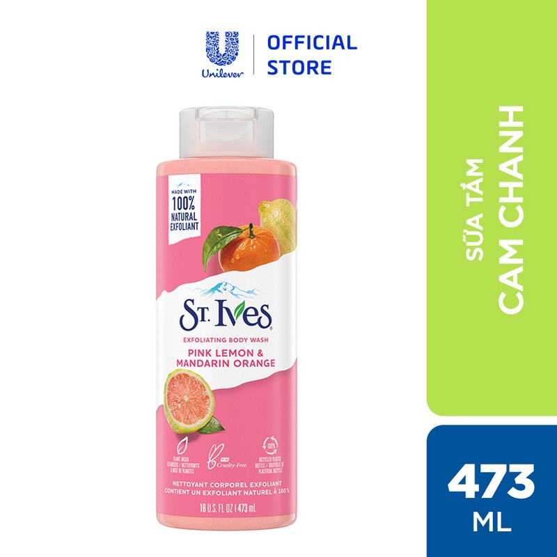 [Chính hãng] (USA) Sữa Tắm St.ives Bơ Và Yến Mạch 473ml mẫu mới