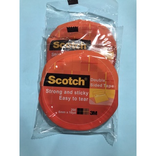 3m scotch double sided tape băng keo 2 mặt 3m 6mm x 10yd