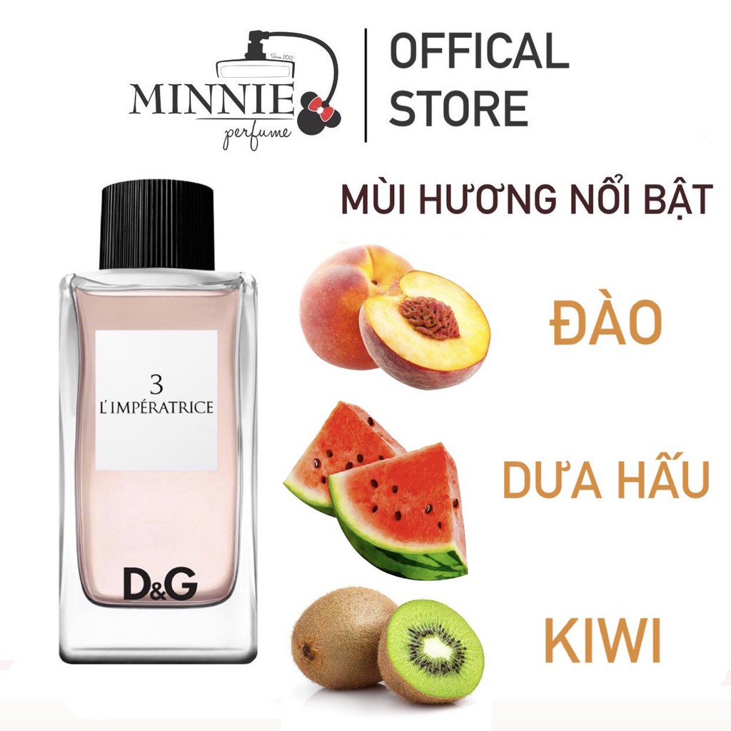 [BILL SEPHORA][Mẫu Thử] Nước Hoa D&G L'imperatrice 3