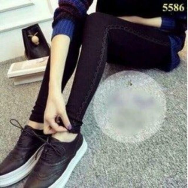 Quần leggings kết ren cực đẹp