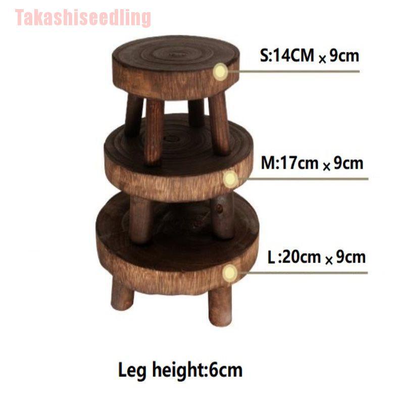 Giá đỡ chậu cây trang trí bằng gỗ chất lượng
