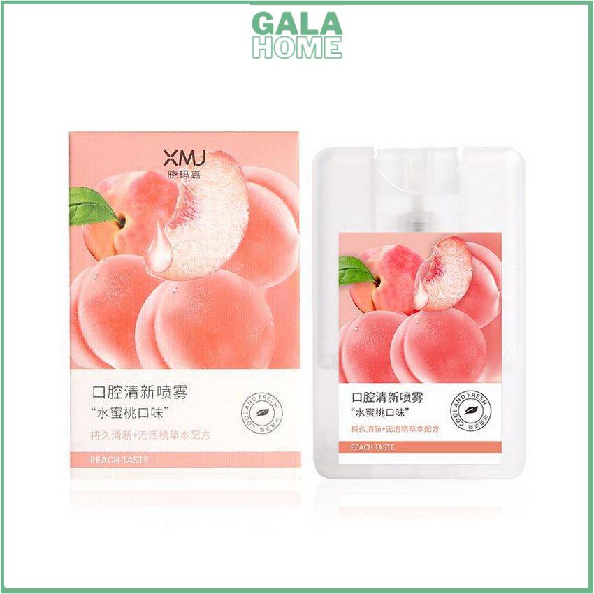 Xịt thơm miệng nhiều mùi hương thơm mát nhỏ gọn bỏ túi GALA HOME