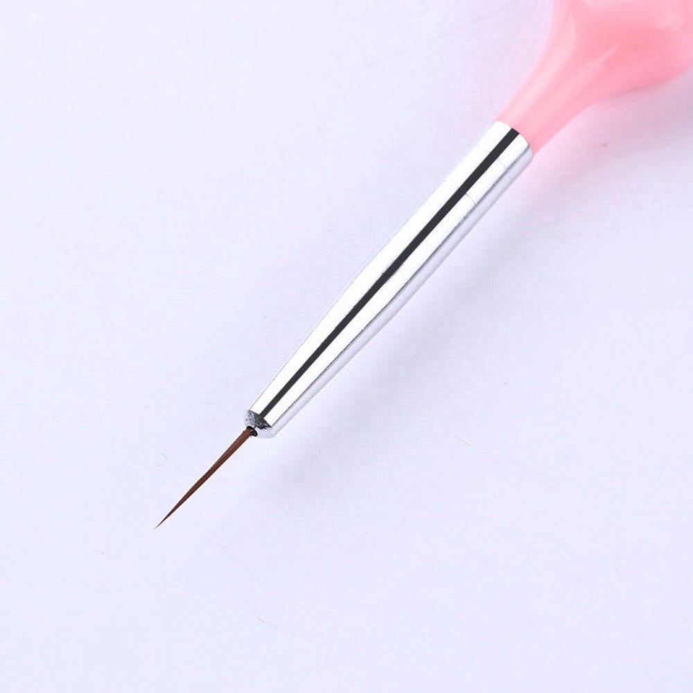 [Hàng mới về] Set 3 cọ vẽ móng tay đầu mỏng