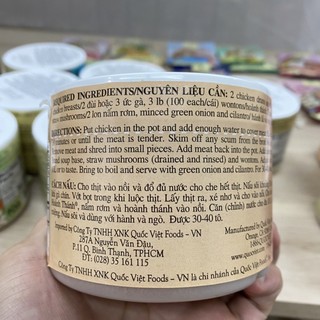Cốt Súp Hoành Thánh Quốc Việt Foods