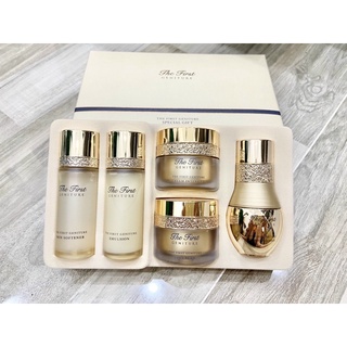 SÉT DƯỠNG TÁI SINH, PHỤC HỒI DA, GIẢM MỤN, CHỐNG LÃO HOÁ OHUI THE FIRST MINI 5SP ☘️FREE SHIP☘️