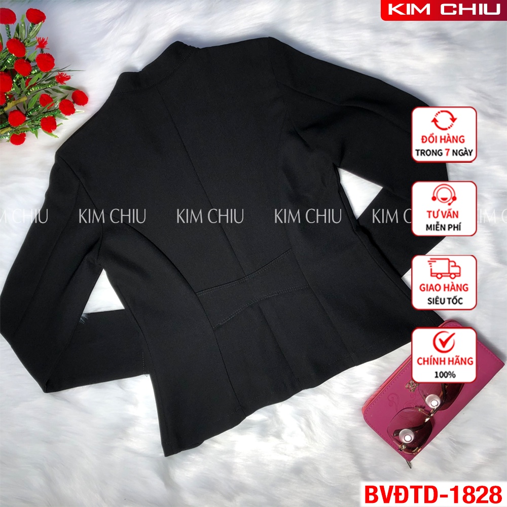 Bộ Vest, Sét Vest Nữ Công Sở Cao Cấp Màu Đen Áo Tay Dài Kết Hợp Chân Váy Ôm Vải Tuyết Mưa. HÀNG CHẤT LƯỢNG CAO BVTD-1828