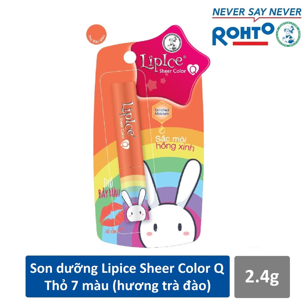 SON LIPICE SHEER COLOR Q PHIÊN BẢN THỎ CHÍNH HÃNG