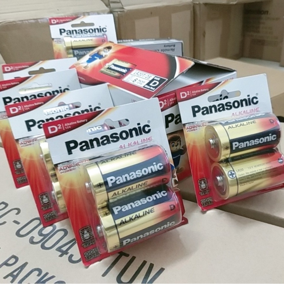 [CHÍNH HÃNG]  Pin Đại Panasonic Ankaline 1,5V (LR20T)