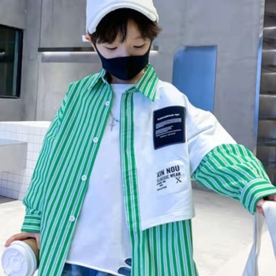 Áo Thun Thời Trang Mùa Xuân Hàn Quốc 2022 Dành Cho Bé Trai Mới