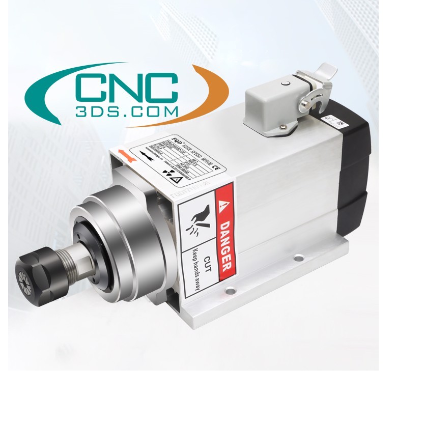 Spindle cnc vuông làm mát bằng gió