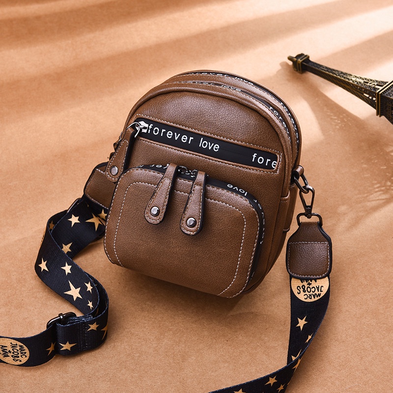 IELGY Túi Đeo Vai In Họa Tiết Thời Trang Hàn Quốc