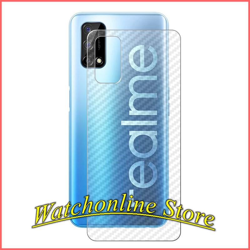 Miếng dán carbon mặt lưng Realme 8 8 Pro GT GT NEO Q2 / Q2i / Q2 pro c20 c12 c15 C11 C25 Q3 A3 pro Q5 Q5 pro C30 C33 C53