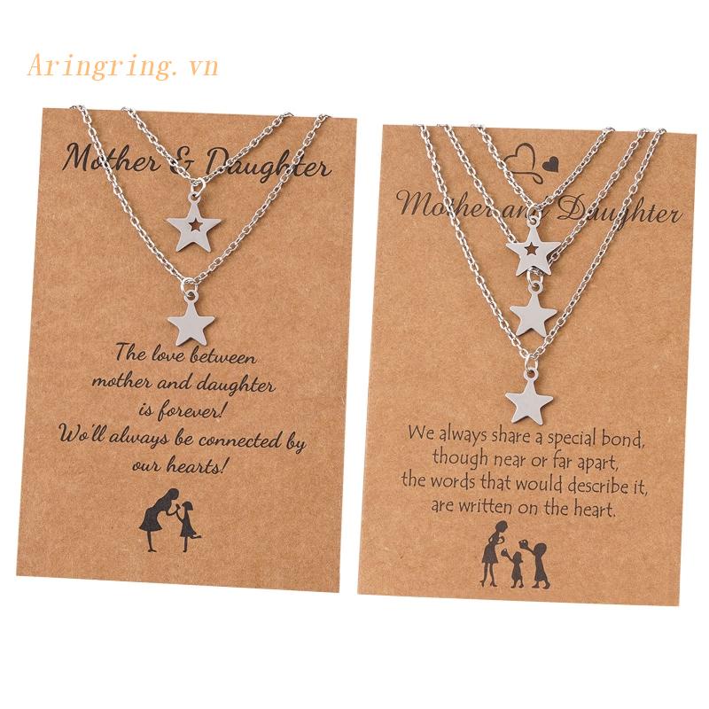 Set 2 / 3 Vòng cổ Mặt Ngôi Sao Thời Trang Cho Nữ