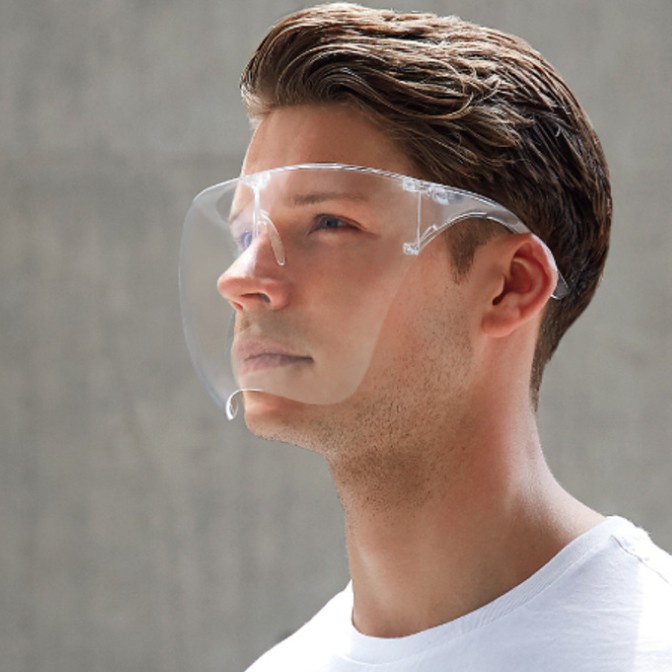 Kính chống rơi, kính chống dịch, chống gió cát khi đi ra ngoài