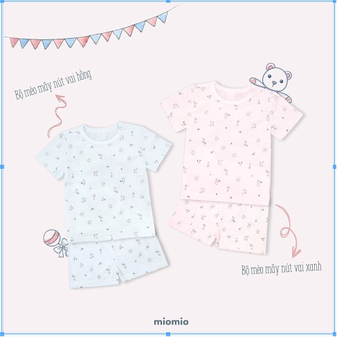 Áo Cộc Tay Cotton - MioMio