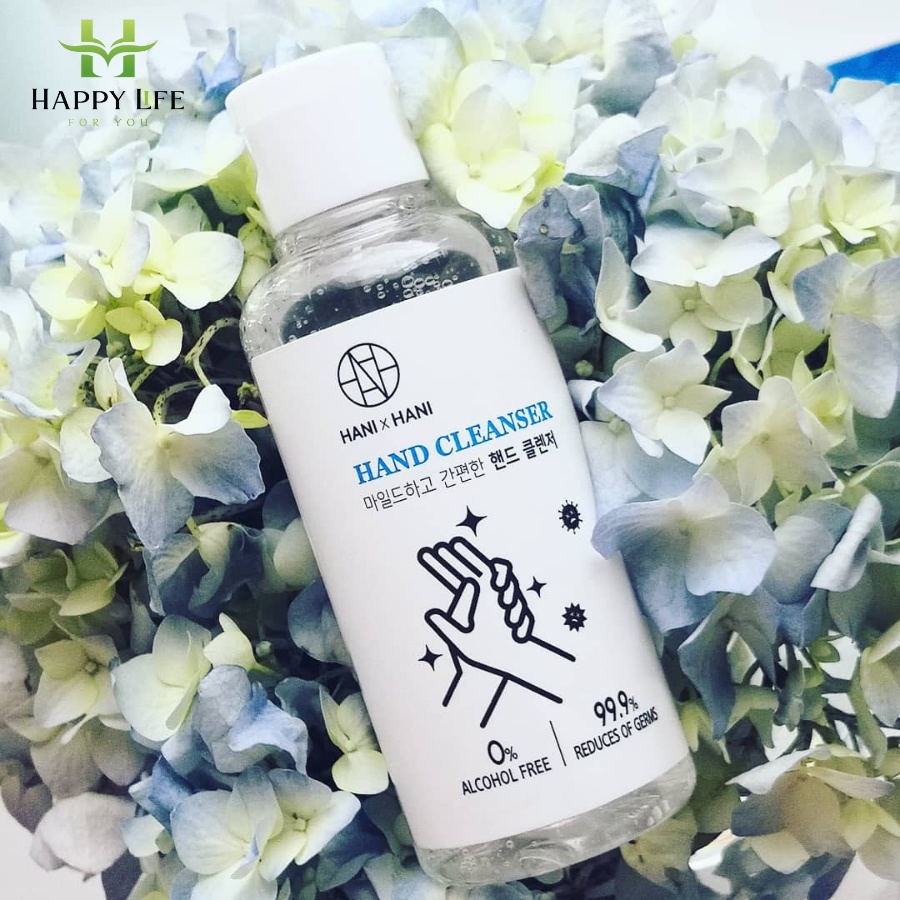 Gel rửa tay khô HANI x HANI 100ml hương mát dịu, nhập khẩu Hàn Quốc, diệt 99,9% vi khuẩn,  Happy Life for Yiou | BigBuy360 - bigbuy360.vn