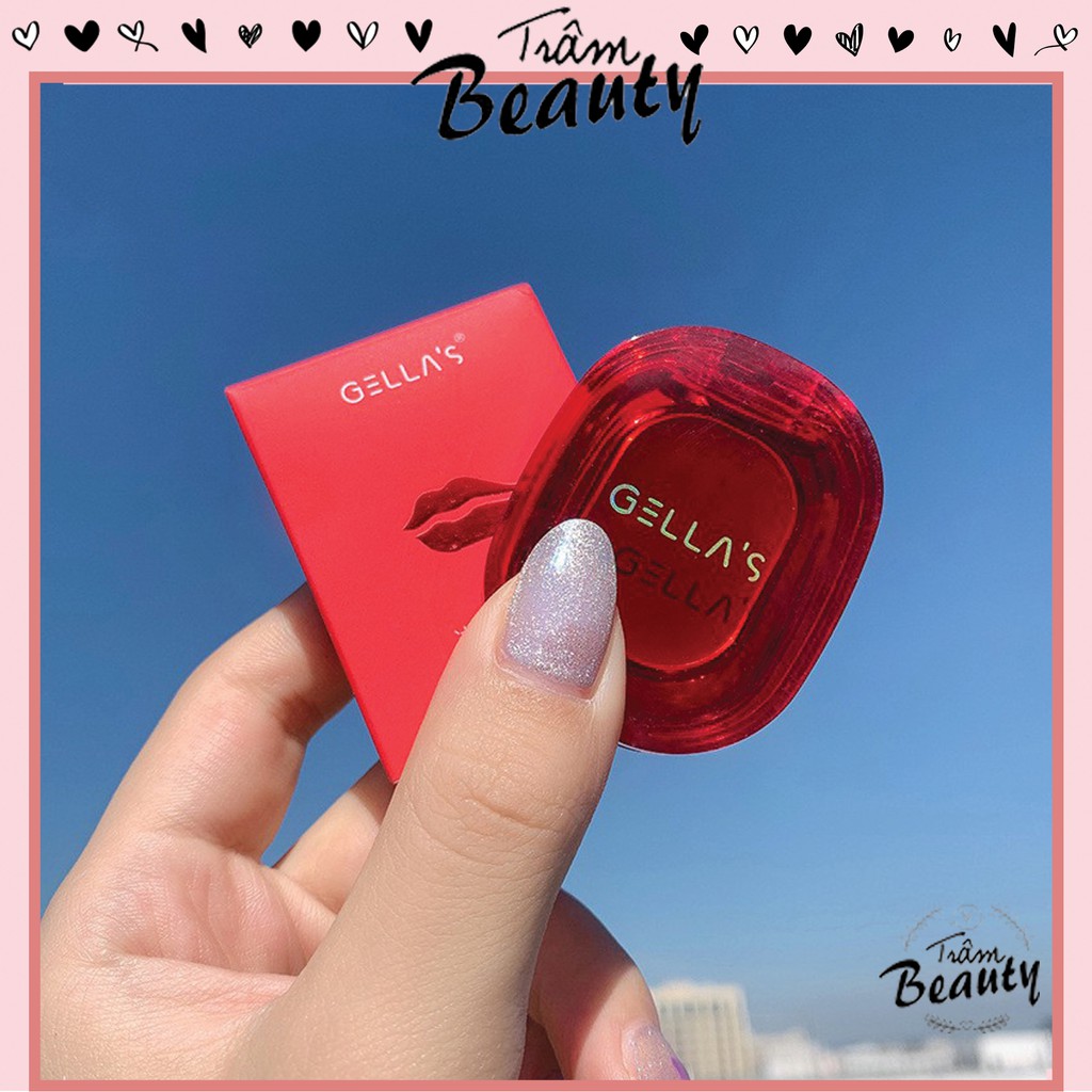 Son Dưỡng Môi Có Màu Gella's Pot Lip - Tặng Kèm Cọ Đánh Son | BigBuy360 - bigbuy360.vn