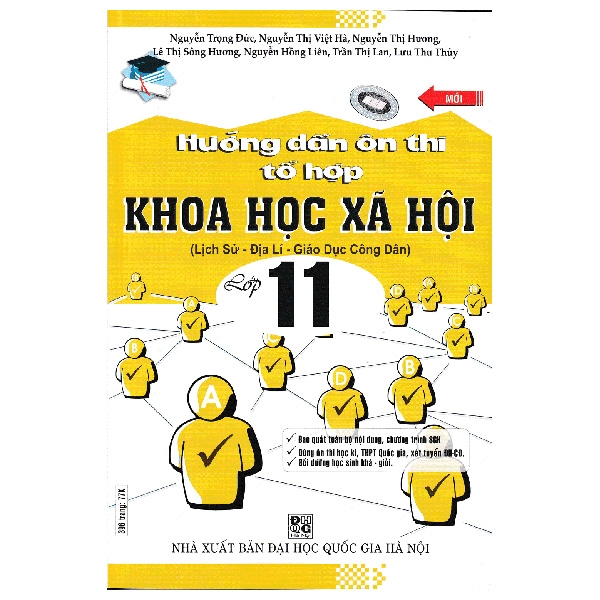 Sách - Hướng Dẫn Ôn Thi Tổ Hợp Khoa Học Xã Hội - Lớp 11