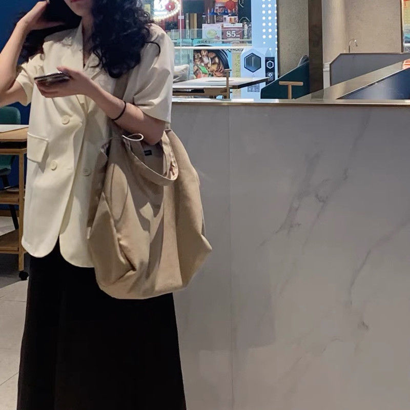 Túi Xách Vải Canvas Thời Trang Hàn Quốc Dành Cho Nữ