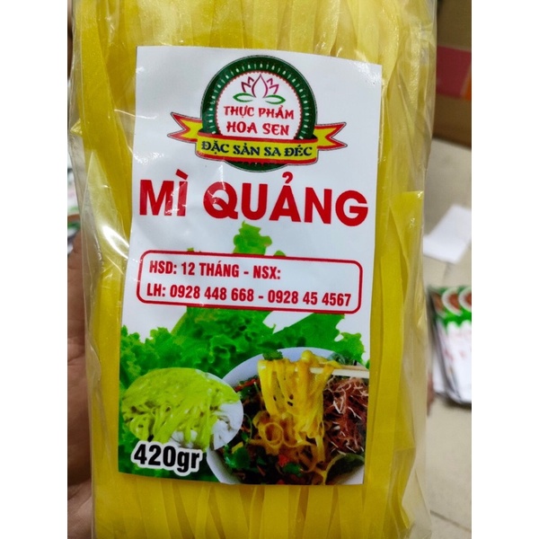MÌ QUẢNG KHÔ SA ĐÉC 420gam | BigBuy360 - bigbuy360.vn