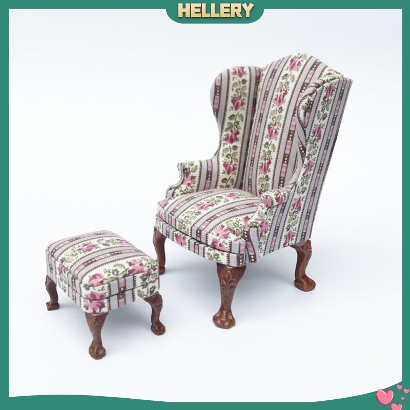 Mô Hình Ghế Sofa Tỉ Lệ 1: 12 Trang Trí Nhà Búp Bê