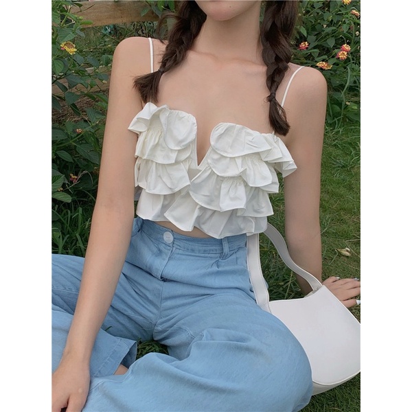 Áo hai dây bánh bèo