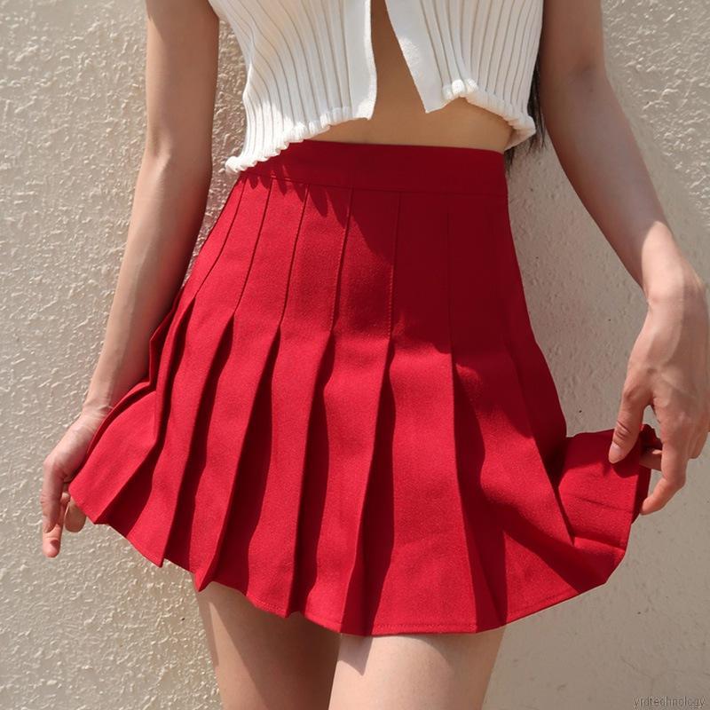 [Mã FAXANH55 giảm 10K đơn 50K] Chân Váy Nữ Lưng Cao Xếp Ly Thời Trang | BigBuy360 - bigbuy360.vn