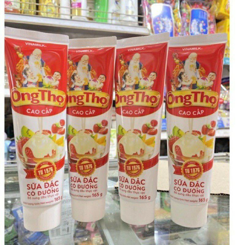 Sữa ông thọ dạng tuýp 165gr siêu tiện lợi