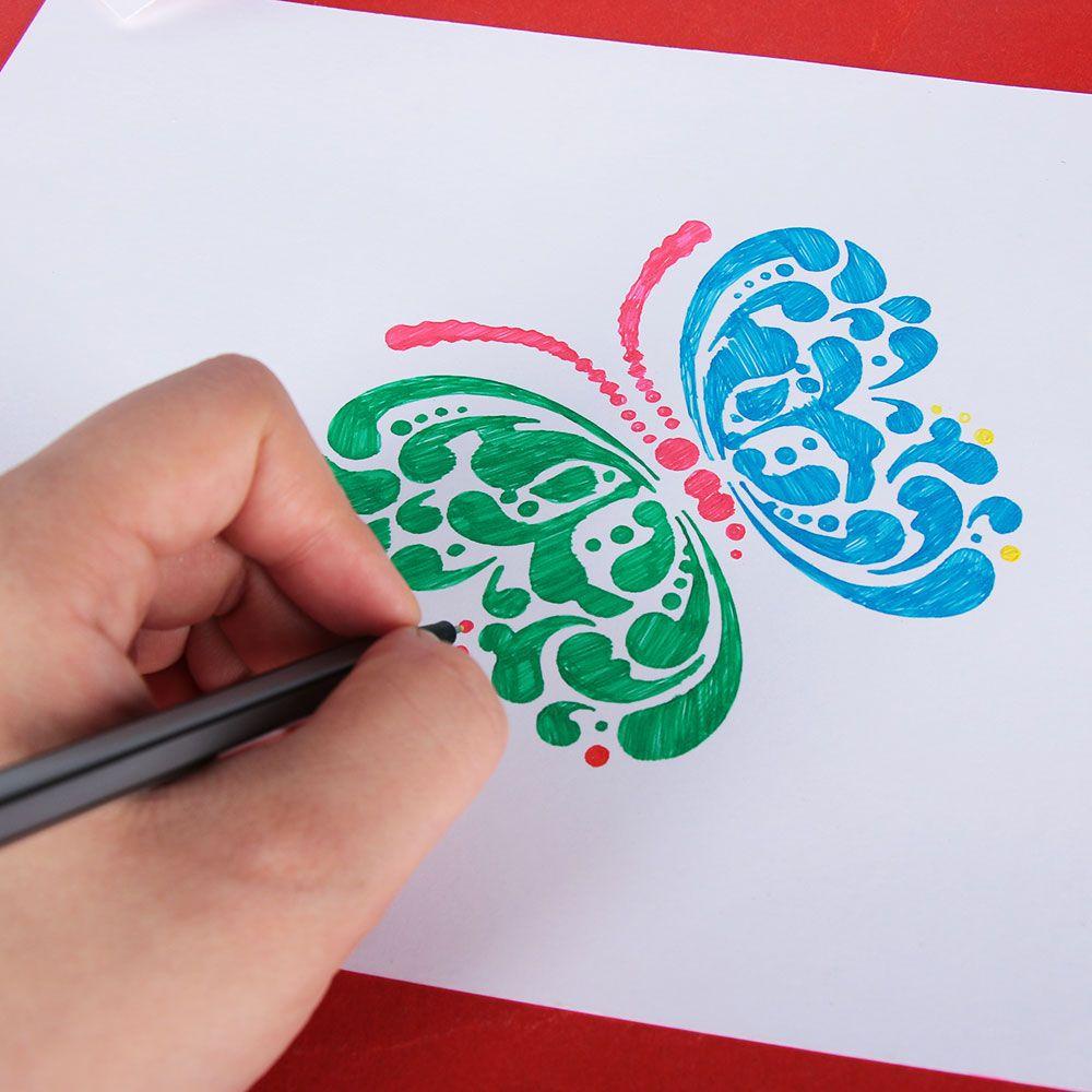 JONYE Set 9 Thẻ Giấy Dập Nổi Nhiều Lớp Trang Trí Tường Sổ DIY