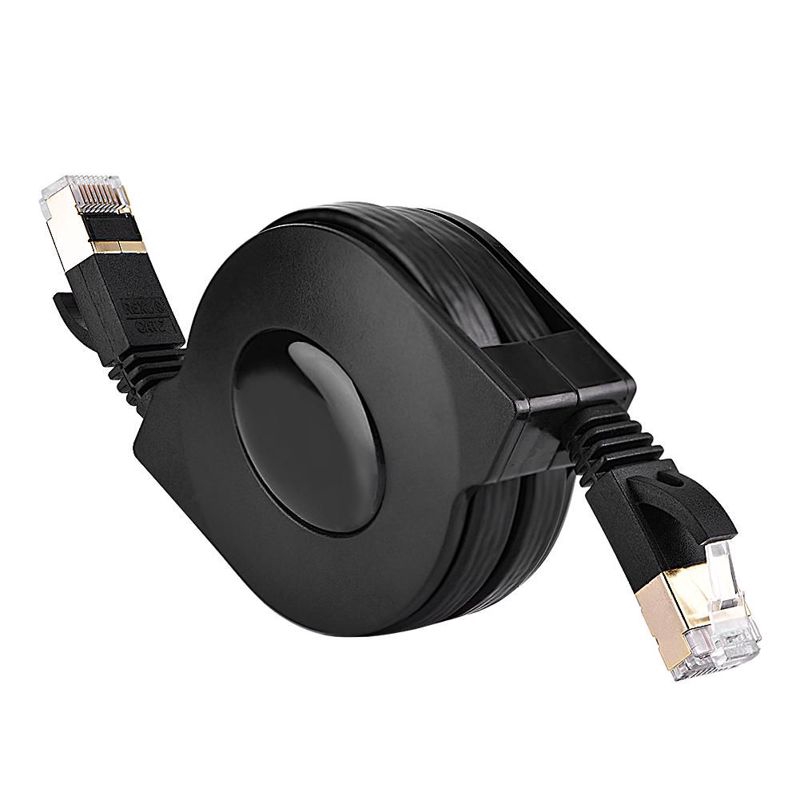 Dây Cáp Mạng Lan CAT7 RJ45 600MHz Có Thể Thu Gọn
