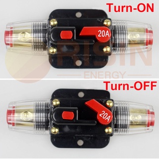 Cầu Chì 20A 30A 40A 50A 60A 80A 100A 12V 24V DC Cho Xe Hơi Xe Tải