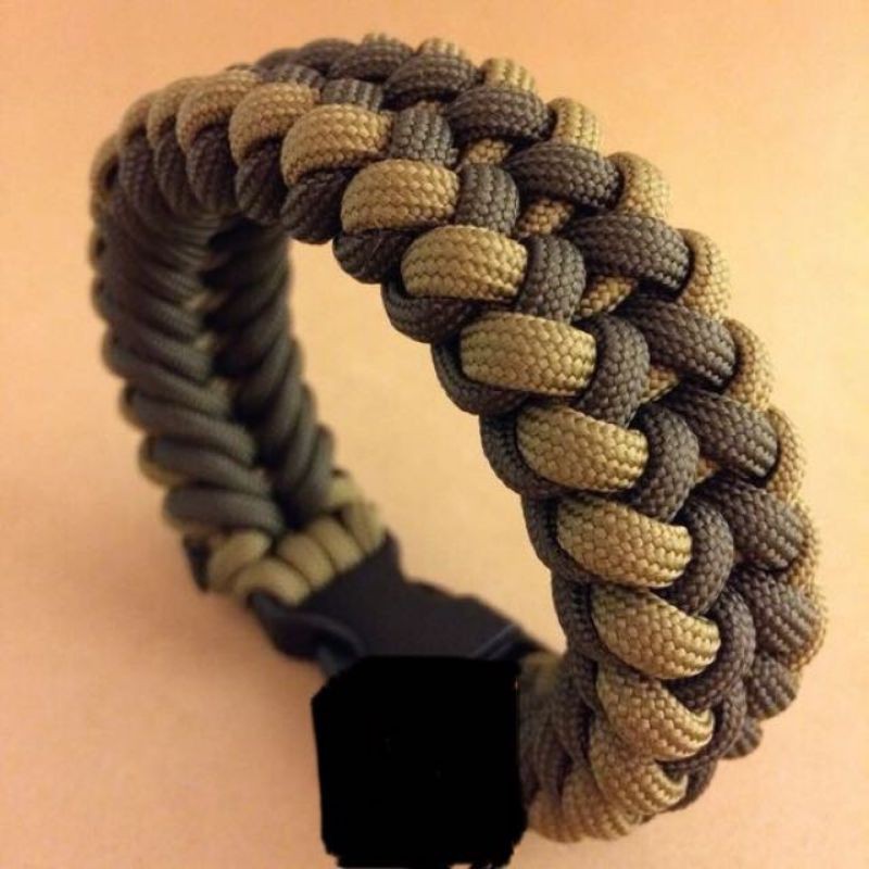 handmade vòng tay nam-vòng tay sinh tồn paracord 7 lõi M4