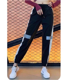 Jogger sọc ngang phản quang