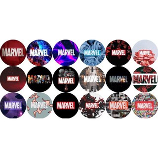 MVV18 mẫu giá đỡ điện thoại popsocket chữ Marvel