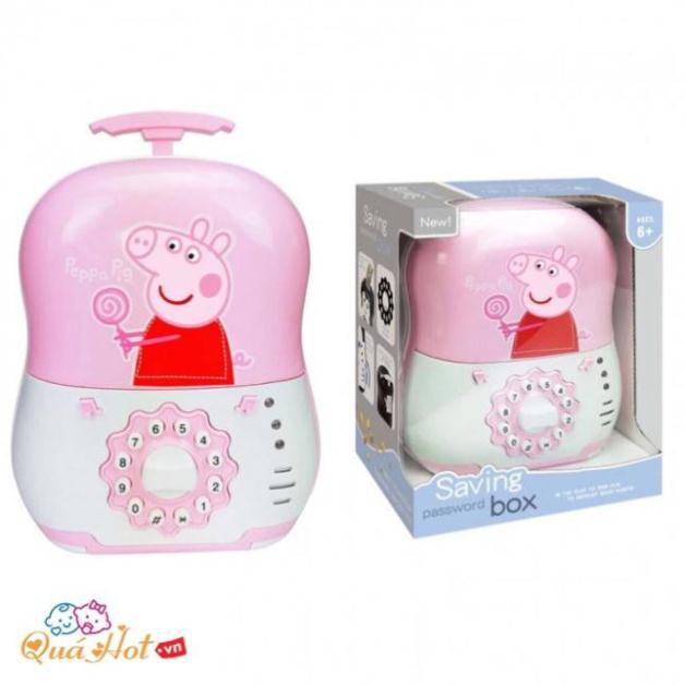 Két Sắt Thông Minh Heo Peppa & Elsa Dễ Thương Cho Bé