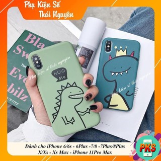 ỐP LƯNG HÌNH THỜI TRANG CẶP ĐÔI KHỦNG LONG TPU CHẤT DÀY ĐẸP - ỐP IPHONE DẺO