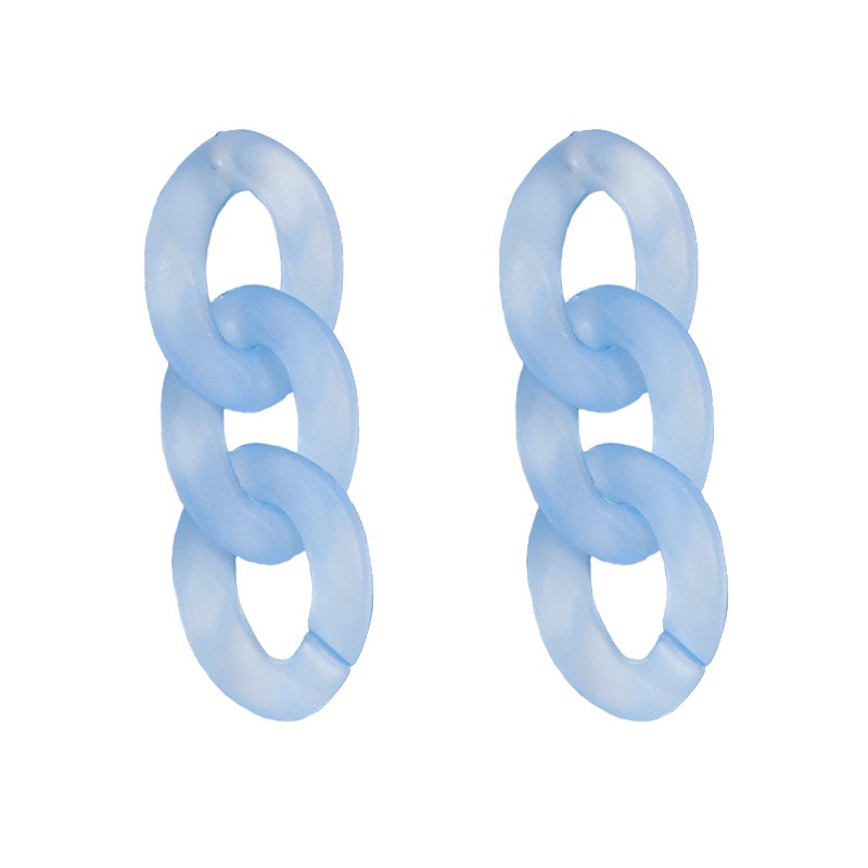 Khuyên tai chuỗi xích phong cách Hàn Quốc C34 (4 màu)