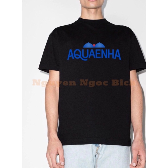 ÁO THUN UNISEX “AQUAENHA” 100% COTTON