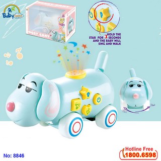 Đồ chơi cún con biết đi có nhạc Duka DK580016