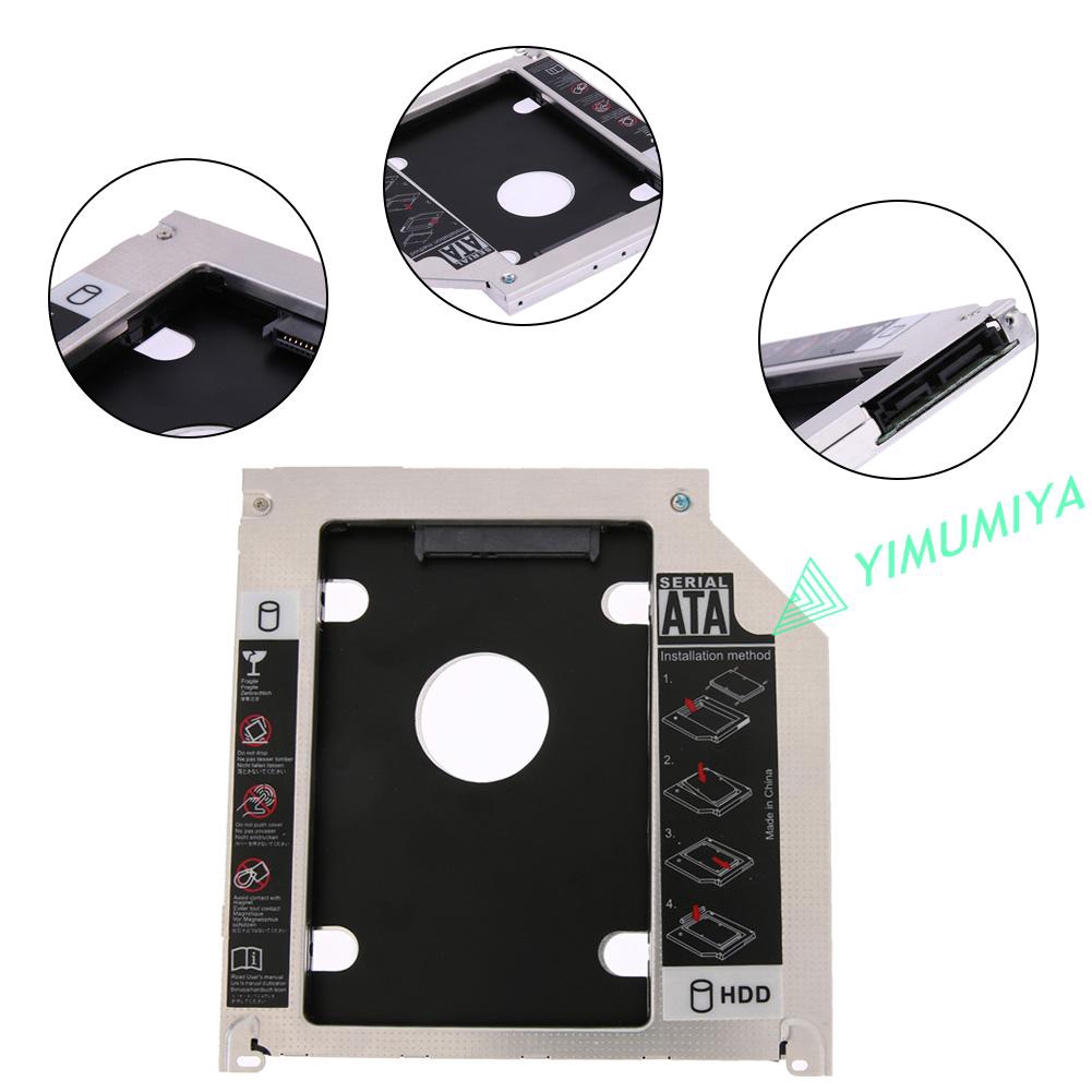 YI 7mm 9.5mm SATA HDD SSD Hard Drive Caddy Bracket for MacBook Pro iMac