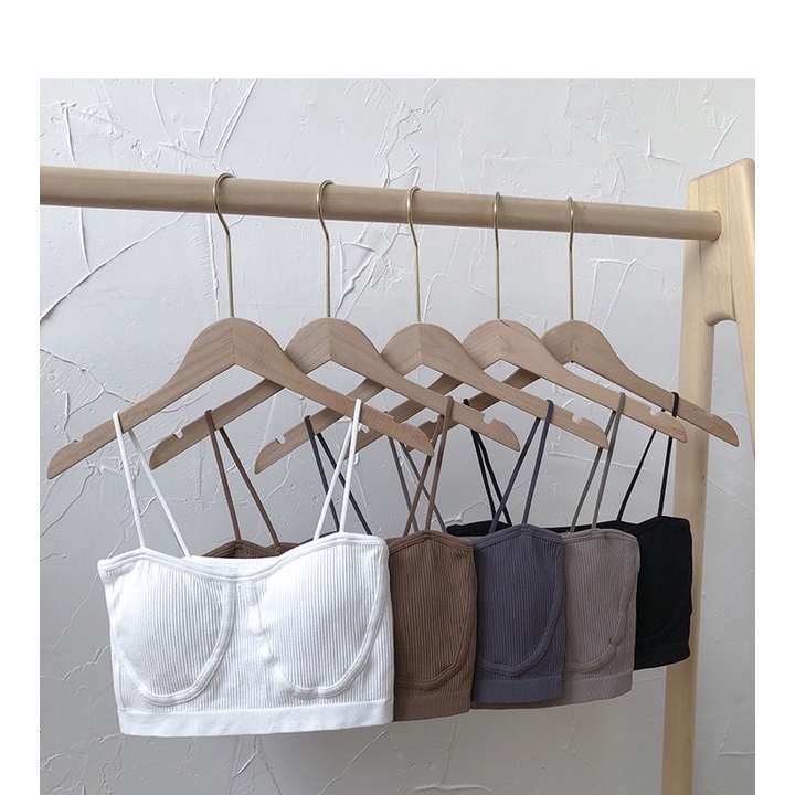 【Mizinstore】 Áo Bra Có Mút Chất Tăm Phong Cách Thể Thao Năng Động | BigBuy360 - bigbuy360.vn