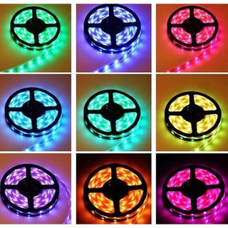 Cuộn Led dây dán 5m 5050 silicon 1 màu