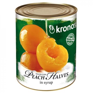 Đào ngâm kronos 820g