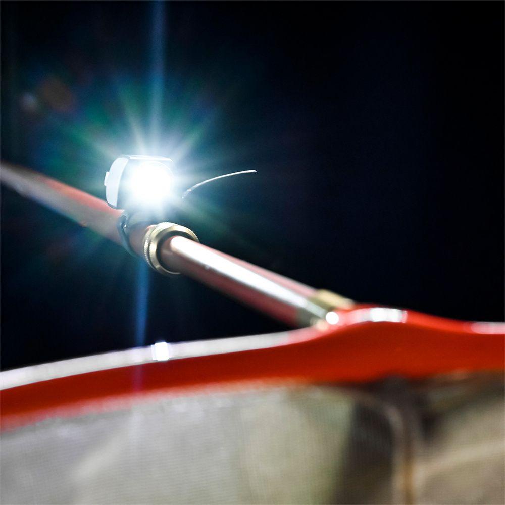 Cần Câu Cá Mini Có Đèn LED Phát Sáng Có Thể Sạc Lại Tiện Dụng