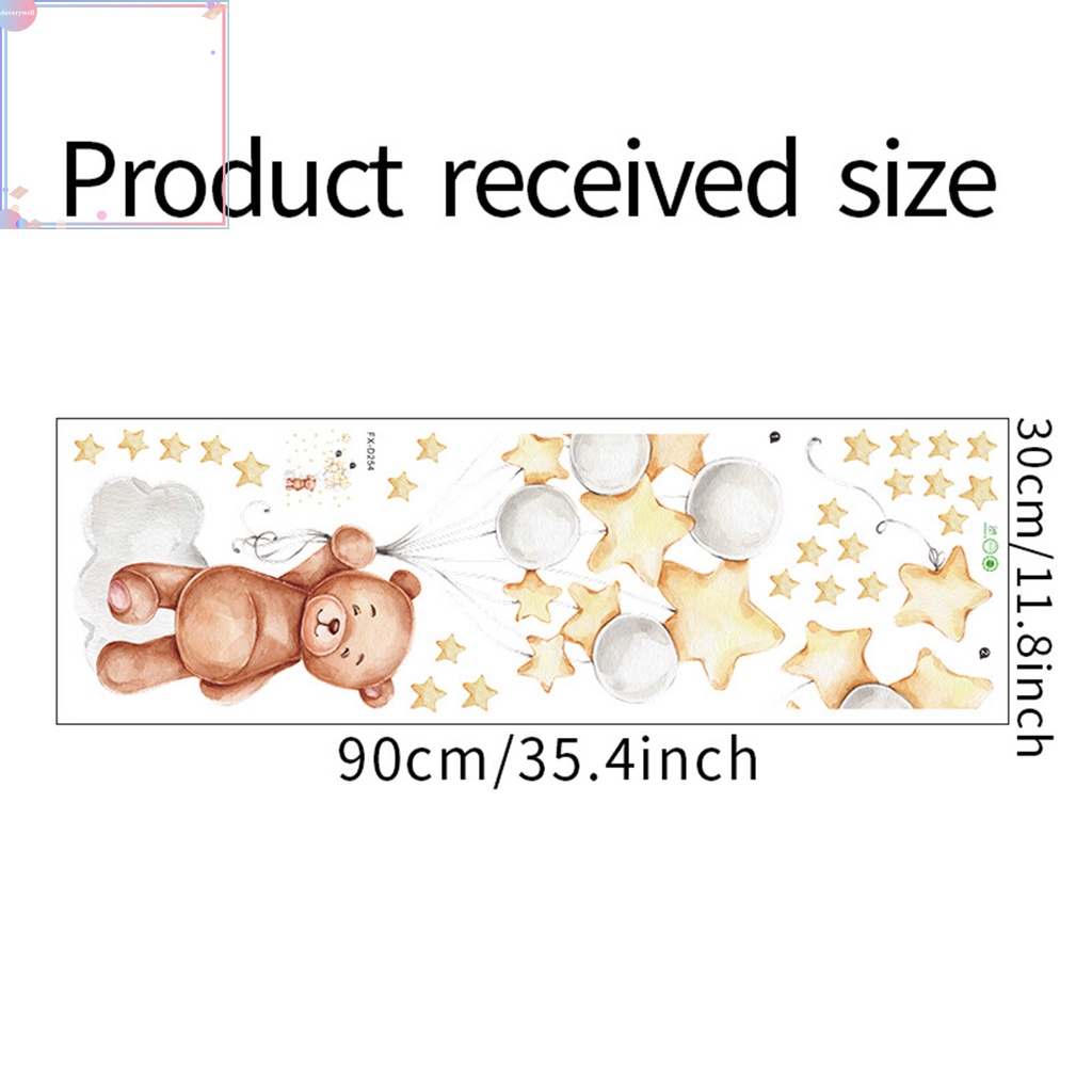 Miếng dán tường trang trí hình hoạt hình thân thiện với môi trường