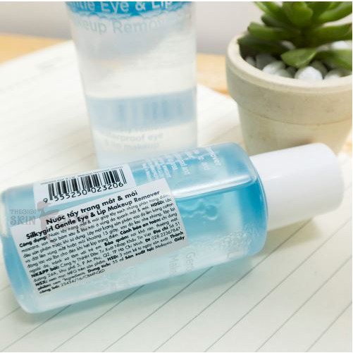 Nước Tẩy Trang Dành Cho Mắt, Môi Silkygirl Gentle Eye &amp; Lip Makeup Remover