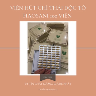 _sale_ VIÊN HÚT CHÌ THẢI ĐỘC TỐ HAOSANI 100 VIÊN ở đâu rẻ hơn thietbispa68 hoàn tiền