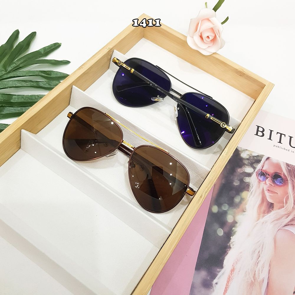 Kính mắt nam nữ tròng phân cực cao cấp thời trang❤️FREESHIP❤️kính râm unisex hàn quốc Ah1411 | BigBuy360 - bigbuy360.vn